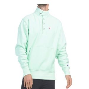 New Mock Neck Men’s Champion Sweatshirt-XL